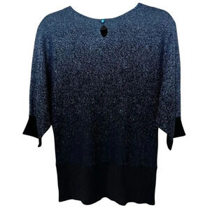 NWT-studio works sparkle ombré light weight sweater size petite small